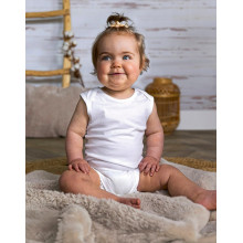 X21020 - Link Kids Wear - Combinaison Bodysuit Sleeveless bébéX21020LINK KIDS WEAR